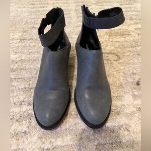 Kelsi Dagger Gray Ankle Boots